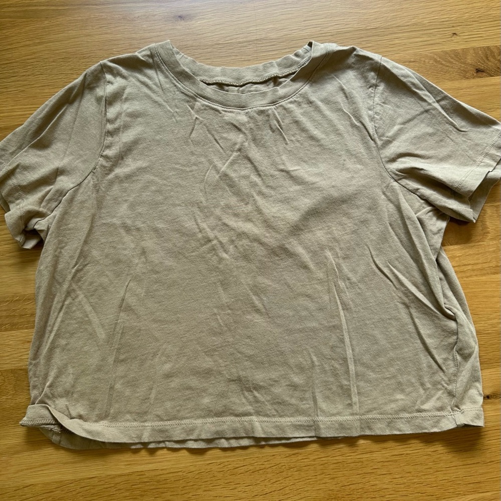 Madewell Box Crop Tee